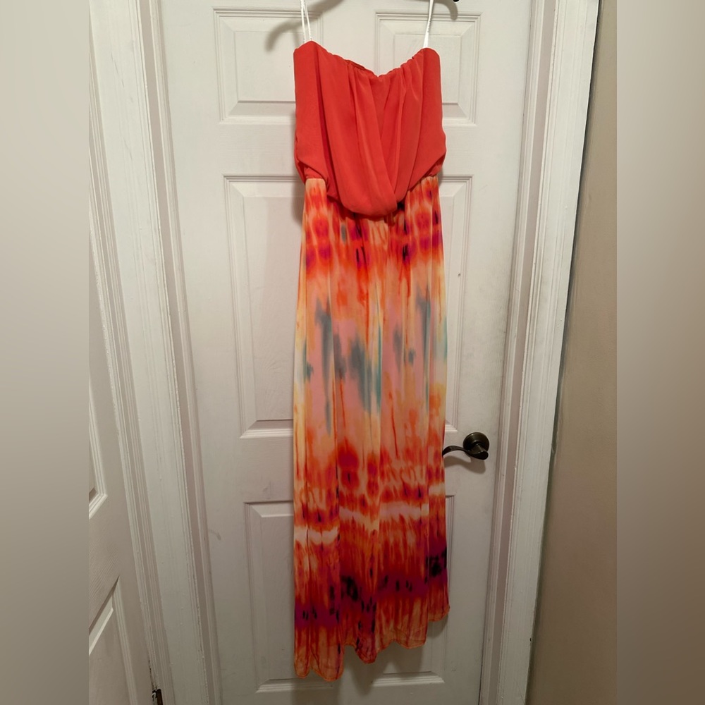 Colorful long dress